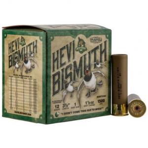 I-Shot HS14501 Hevi-Bismuth Waterfowl 12 Gauge 3.5 1 1/2 Oz 1 Shot 25 Bx/ 10 Cs Ammo