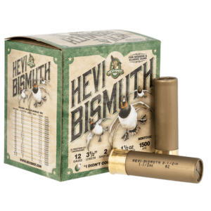 I-Shot HEVI-Bismuth 12 Gauge 3.50 1 1/2 Oz Bismuth 2 Shot 25 Per Box Ammo