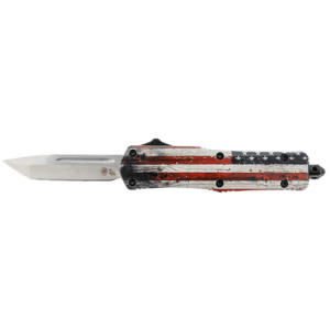 Templar Knife SWUS232 Wood US Flag Gen II Small 2.69" OTF Tanto Knife