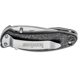Kershaw 1620ST Scallion 2.40" Drop Point Part Serrated Bead Blasted 420HC Steel FRN Black Handle Folding