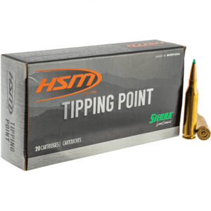  7MMMAG26N Tipping Point 7mm Rem Mag 165 Gr Sierra GameChanger 20 Per Box Ammo