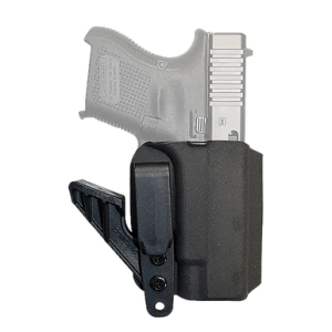 Comp-Tac C756GL297RBKN eV2 AIWB Black Kydex Belt Clip Fits Glock 26 Gen5 Right Hand