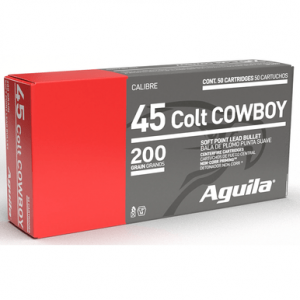 ila Cowboy Action 1E454319 .45 LC Ammunition 50 Rounds 200 Grain SP 600fps Ammo