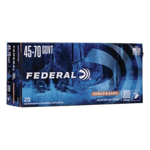 Federal Power Shok Rifle 45-70 Government
