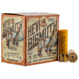 I-Shot HS17715 Hevi-Bismuth Upland 20 Gauge 2.75 1 Oz 5 Shot 25 Bx/ 10 Cs Ammo
