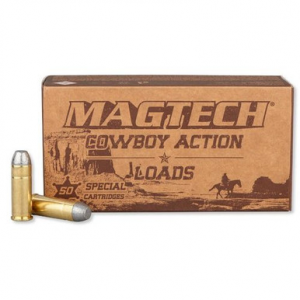 tech .45 Long Colt 200 Grain Lead Flat Nose Cowboy Load 50 Round Box Ammo