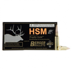  65CRD130VLD Trophy Gold 6.5 Creedmoor 130 Gr Match Very Low Drag 20 Bx/ 10 Cs Ammo