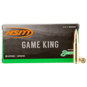  Game King 308 Win 150 Gr Sierra GameKing Spitzer Boat Tail 20 Per Box Ammo