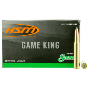  Game King 30-06 Springfield 165 Gr Sierra GameKing Spitzer Boat Tail 20 Per Box Ammo