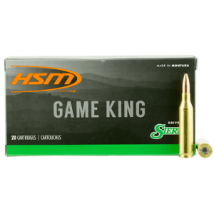  2439N Game King 243 Win 85 Gr Sierra GameKing Spitzer Boat Tail 20 Per Box Ammo