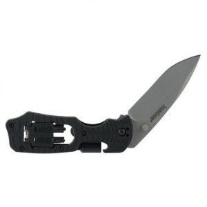 Kershaw 1920 Select Fire Folding Bead Blasted 8Cr13MoV SS 7.60" Long Plain FRN Black Handle