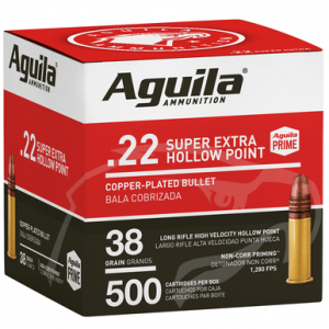 ila Super Extra High Velocity 22 LR 38 Gr 500rd Rimfire Ammo