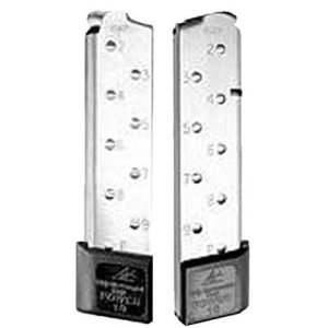 CMC Products 12150 1911 Power Mag Plus 45 ACP 1911 Government 10rd Stainless Detachable