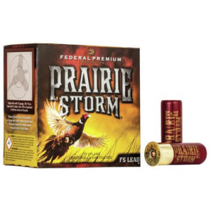 eral PFX129FS5 Premium Prairie Storm FS 12 Gauge 3 1 5/8 Oz 5 Shot 25 Per Box Ammo