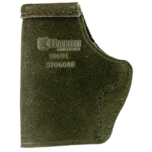 Galco STO600B Stow-N-Go Black Leather IWB Fits Glock 42 Right Hand