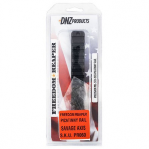 DNZ PR060 Freedom Reaper Picatinny Rail Rifle Savage Axis Black Anodized Aluminum