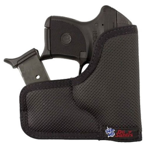 Desantis Gunhide M33BJG3ZO Ammo Nemesis Pocket Kel-Tec P-3AT/P32 Rubberized Fabric Black