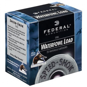 eral WF1342 Speed-Shok 12 Gauge 3.5 1 1/2 Oz 2 Shot 25 Bx/ 10 Cs Ammo