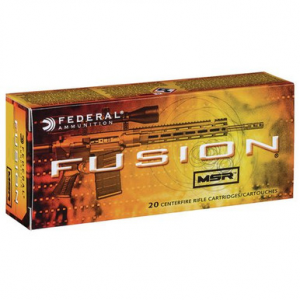 eral F300BMSR2 Fusion MSR 300 Blackout 150 Gr Fusion Soft Point 20 Bx/ 10 Cs Ammo