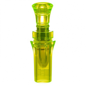 Duck Commander DCFLASH Flash Double Reed Duck Call Mallard Plastic Yellow
