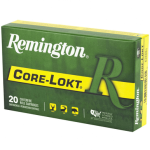 ington 21407 Core-Lokt 30-06 Springfield 180 Gr Pointed Soft Point Core-Lokt (PSPCL) Hunting Ammo