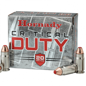 nady Critical Duty 9mm Luger P Ammunition 25 Rounds 124 Grain FlexLock Polymer Tip Flat Base Projectile Ammo