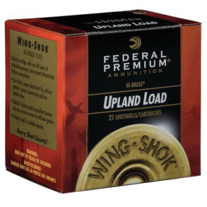 eral P28375 Premium Upland Wing-Shok High Velocity 28 Gauge 2.75 3/4 Oz 7.5 Shot 25 Bx/ 10 Cs Ammo