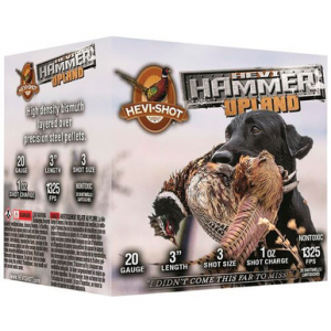 I-Shot HS29213 Hammer Upland 20 Gauge 3 1 Oz 3 Shot 25 Bx/ 10 Cs Ammo