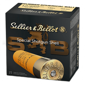 lier & Bellot 12 Gauge Rubber Ball Shot Shotgun Ammo