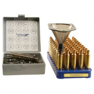 Frankford Arsenal 1136021 Powder Funnel Kit Black Multi-Caliber Aluminum Rifle/Handgun