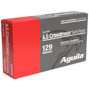 ila 6.5 Creedmoor 129 Gr InterLock Boat Tail Soft Point 20 Per Box Ammo