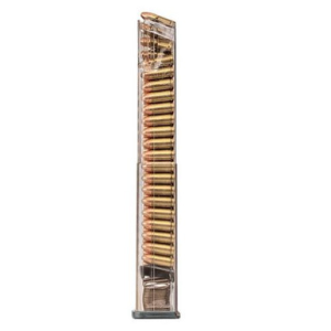 ETS 9mm 40 Round Mag Sig P320 Clear Smoke