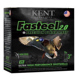 t Cartridge K123FS404 Fasteel Waterfowl 12 Gauge 3 1-3/8 Oz 4 Shot 25 Bx/ 10 Cs Ammo