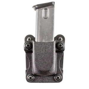 DeSantis Gunhide A86KJYYZ0 Quantico Single Mag Pouch OWB fits Glock 43 1.5" Belt Black Kydex