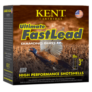 t Cartridge K203UFL366 Ultimate Fast Lead 20 Gauge 3 1 1/4 Oz 6 Shot 25 Per Box Ammo