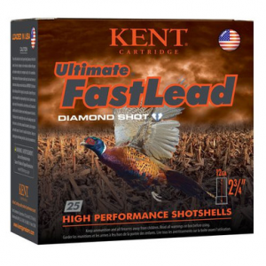 t Cartridge K122UFL404 Ultimate Fast Lead 12 Gauge 2.75 1 3/8 Oz 4 Shot 25 Bx/ 10 Cs Ammo