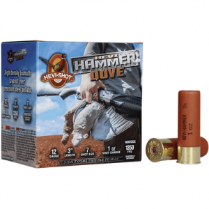 I-Shot HS29137 Hammer Dove 12 Gauge 3 1 Oz 7 Shot 25 Bx/ 10 Cs Ammo