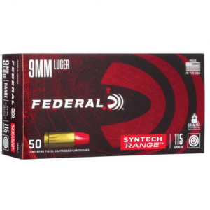 eral AE9SJI American Eagle 9mm Luger 115 Gr Total Syntech Jacket Round Nose (TSJRN) 50 Bx/ 10 Cs Ammo