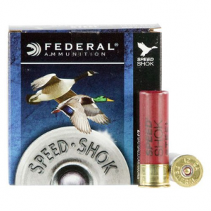 eral WF1424 Speed-Shok 12 Gauge 3 1 1/4 Oz 4 Shot 25 Bx/ 10 Cs Ammo