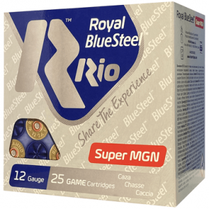  Ammunition BlueSteel Royal 12 Gauge 3 1 3/8 Oz 25 Per Box Ammo