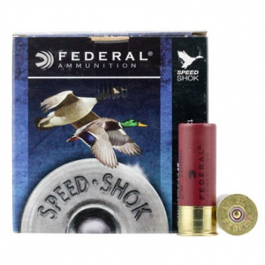 eral WF1453 Speed-Shok 12 Gauge 2.75 1 1/8 Oz 3 Shot 25 Bx/ 10 Cs Ammo