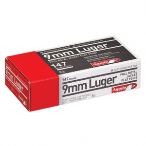 ila 1E097719 Pistol 9mm Luger 147 Gr Full Metal Jacket Flat Point (FMJFP) 50 Bx Ammo