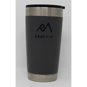 East Rim Pint Glass 17oz Gray
