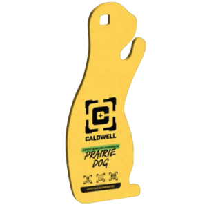 Caldwell AR500 1/4" Rimfire/Handgun Yellow Prairie Dog - 4002313