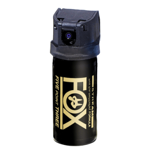 Fox Labs 152FTMDB Legacy Five Point Three 15 1/2 Second Bursts Cone Spray Range 152 ft 1.50 oz Black Spray Features Invisible UV Dye