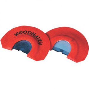 Woodhaven WH197 Toxic Orange Diaphragm Call 2.5 Reed Turkey Hen Sounds Attracts Turkeys Orange