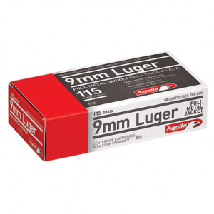 ila 1E097704 Target & Range 9mm Luger 115 Gr Full Metal Jacket (FMJ) 50 Per Box Ammo