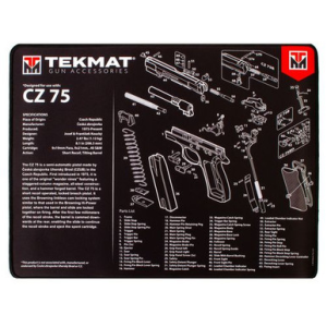 TekMat TEKR20CZ75 Ultra Premium Cleaning Mat CZ-75 Parts Diagram 15" x 20"