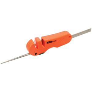 Accusharp 028C Knife and Tool Sharpener 4-in-1 Tungsten Carbide
