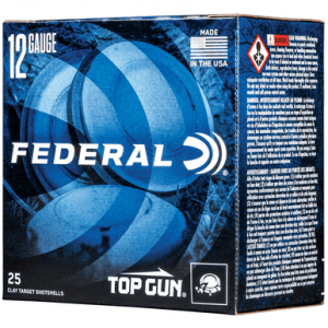 eral 12 Gauge 2.75 1 1/8 Oz 7.5 Shot Top Gun 25 Bx Ammo